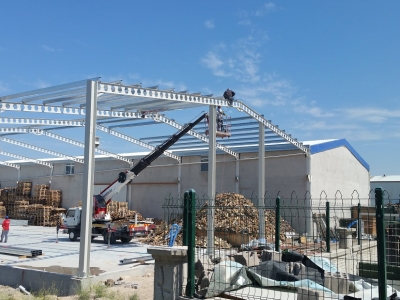 ÇELİK ENDÜSTRİYEL YAPI PROJELERİ